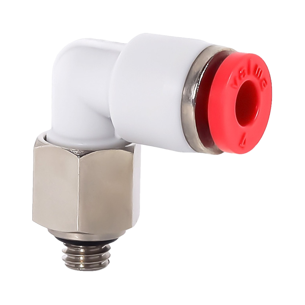 QP-AL-06-M6 Фитинг угловой, 6мм x M6 (наруж.резьба)