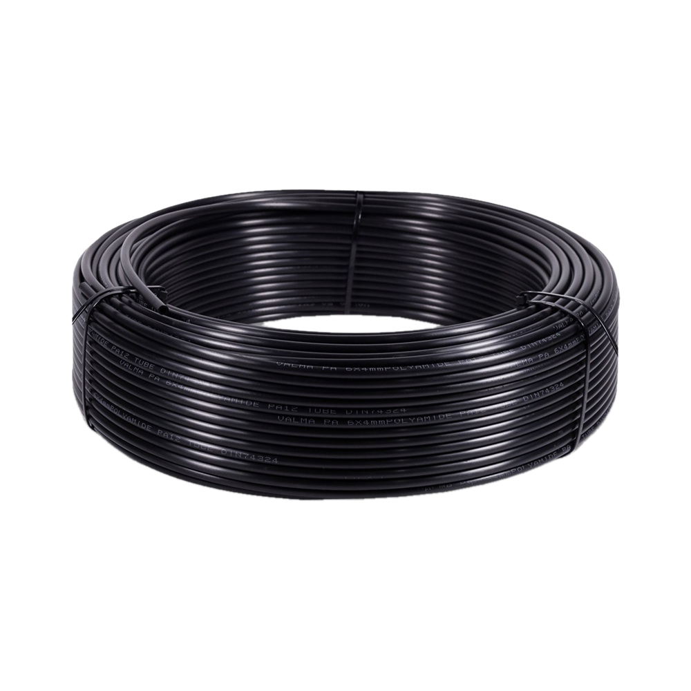 PA 10x8 N100 Пневмотрубка VALMA, D=10x8 мм, цвет черный