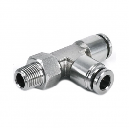 SPD14-02S1G Тройник Т-образный нерж G1/4 14мм
